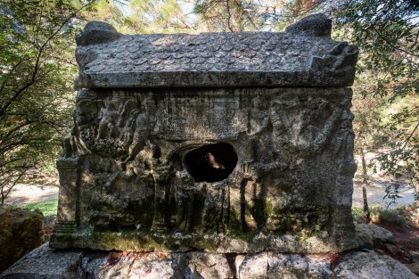 Alkestis Sarcophagus (Alkestis Lahdi) in Olympos