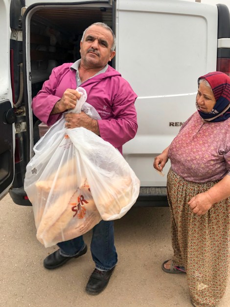 Fresh bread delivery in Mavikent (iPhone)